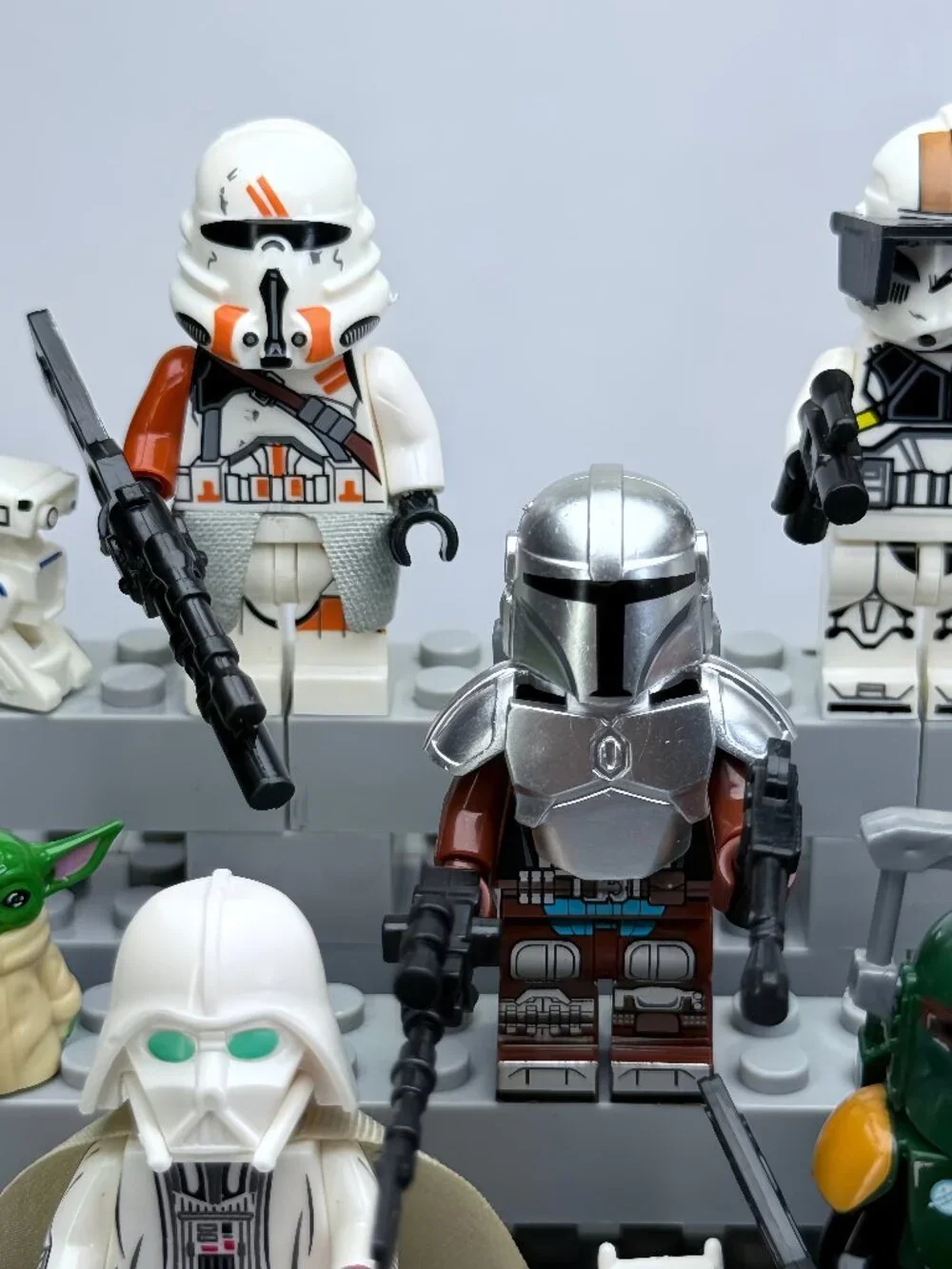 Star Wars Clone Wars Custom Minifigures Lot of 8